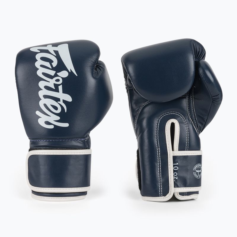 Bokso pirštinės Fairtex Microfiber blue