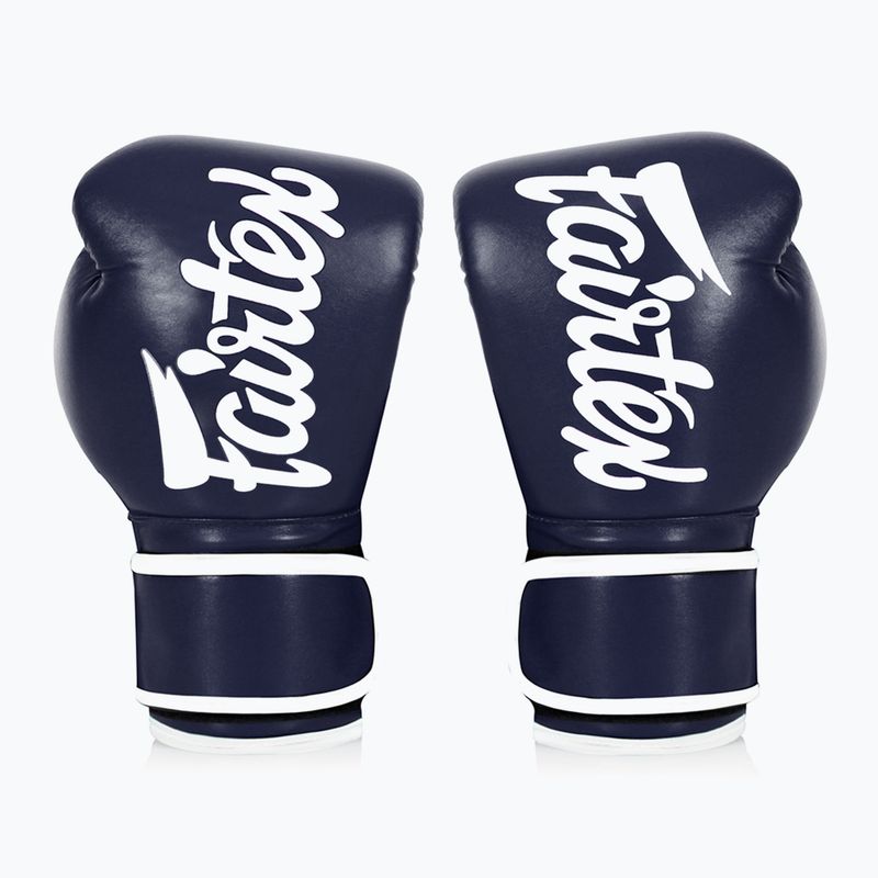 Bokso pirštinės Fairtex Microfiber blue