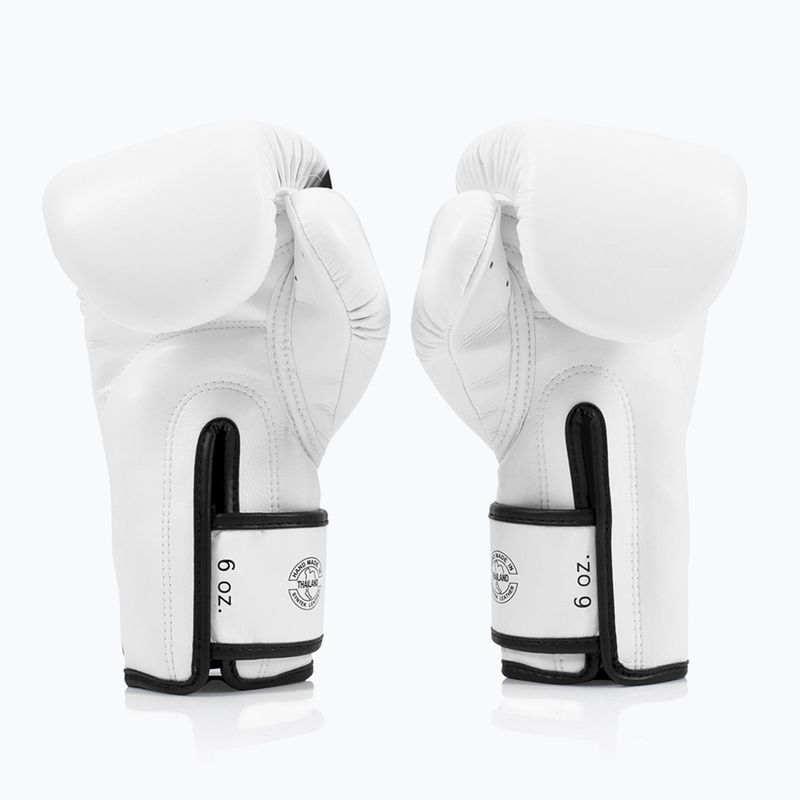 Bokso pirštinės Fairtex Microfiber white 2