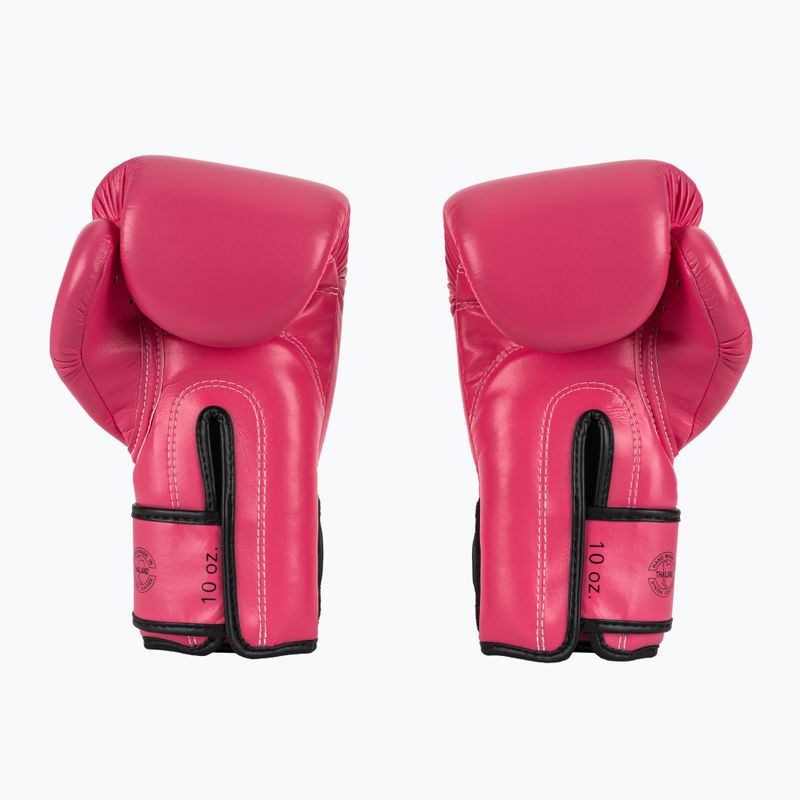 Bokso pirštinės Fairtex Microfiber pink/black 3