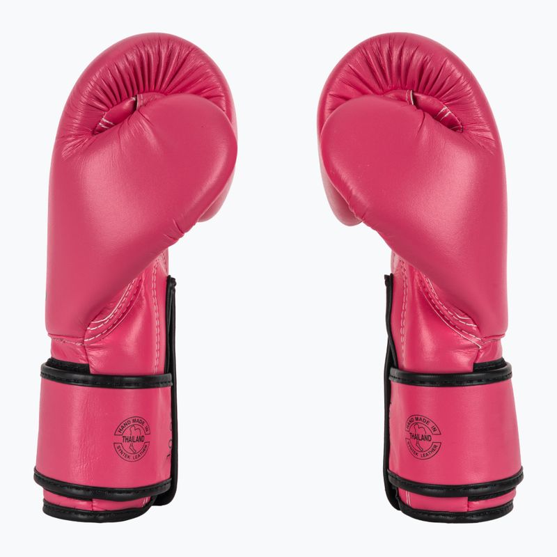 Bokso pirštinės Fairtex Microfiber pink/black 4