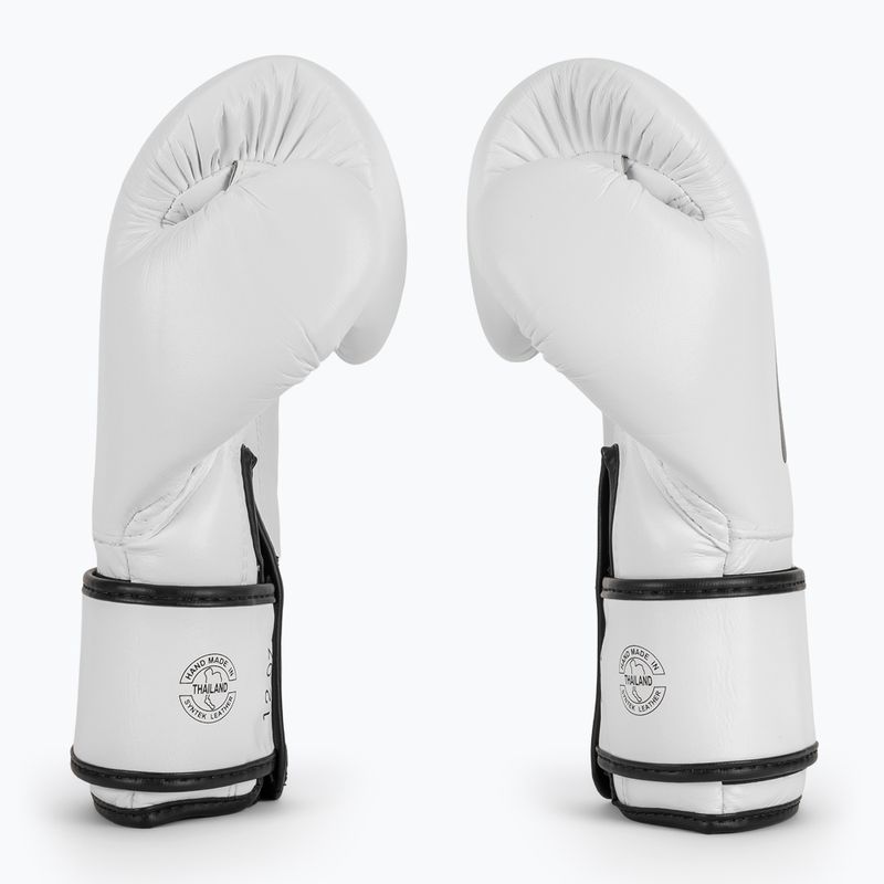 Bokso pirštinės Fairtex Microfiber white 4