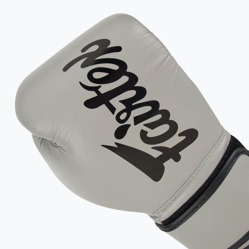 Bokso pirštinės Fairtex Microfiber gray 5