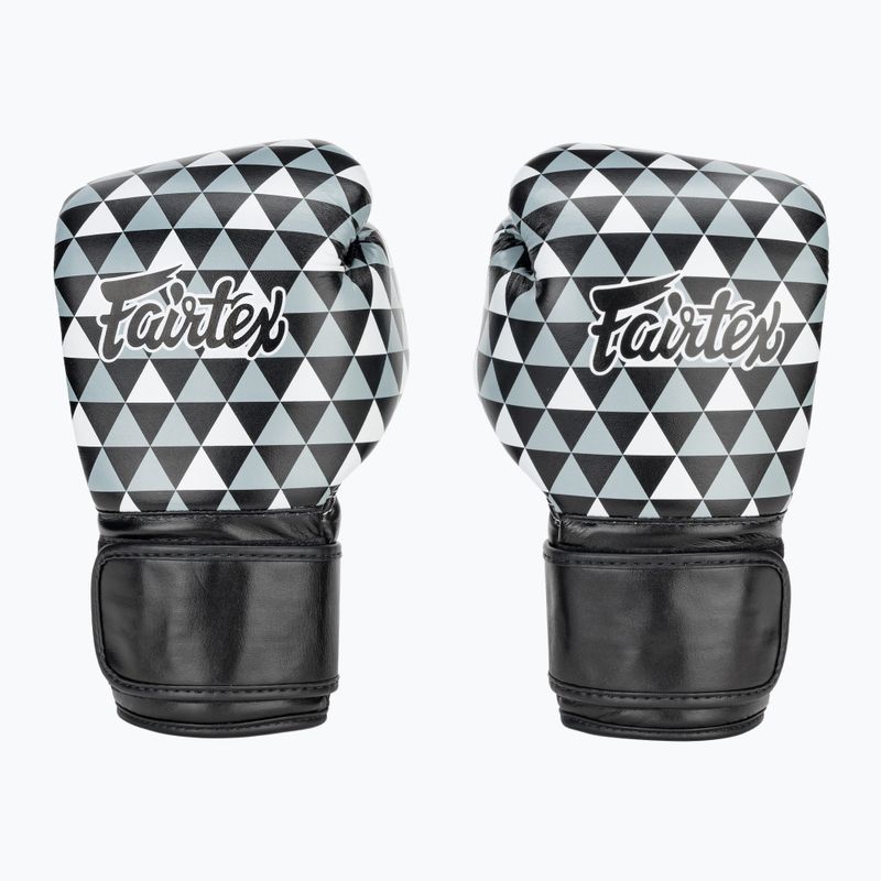 Bokso pirštinės Fairtex Microfiber Art Prism black 2
