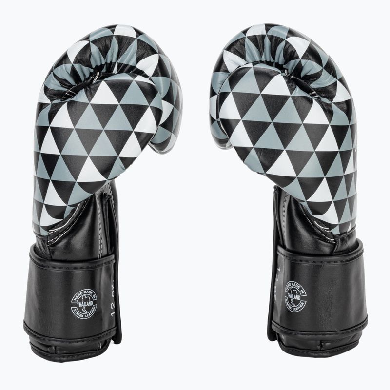 Bokso pirštinės Fairtex Microfiber Art Prism black 4