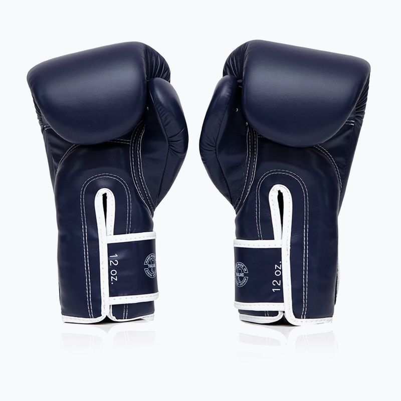 Bokso pirštinės Fairtex Microfiber Art Collections Blue Wave blue 2