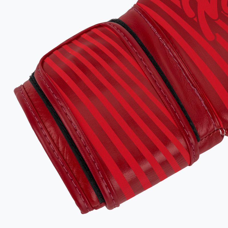 Bokso pirštinės Fairtex Microfiber Art Collections Minimalism Art red 6