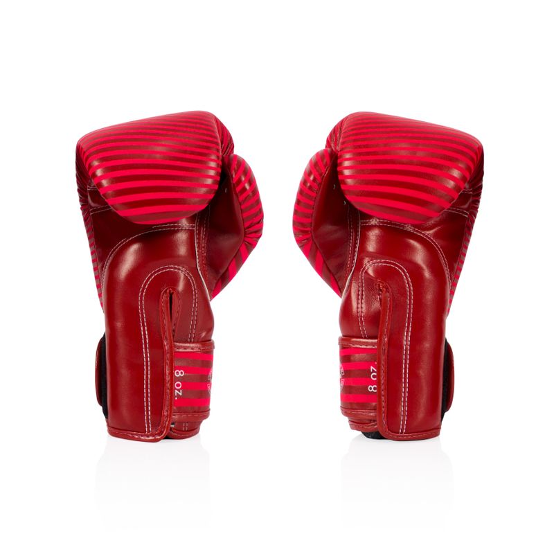 Bokso pirštinės Fairtex Microfiber Art Collections Minimalism Art red 2