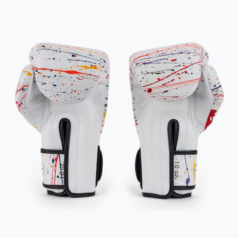 Bokso pirštinės Fairtex Microfiber Art Collections Painter white 3