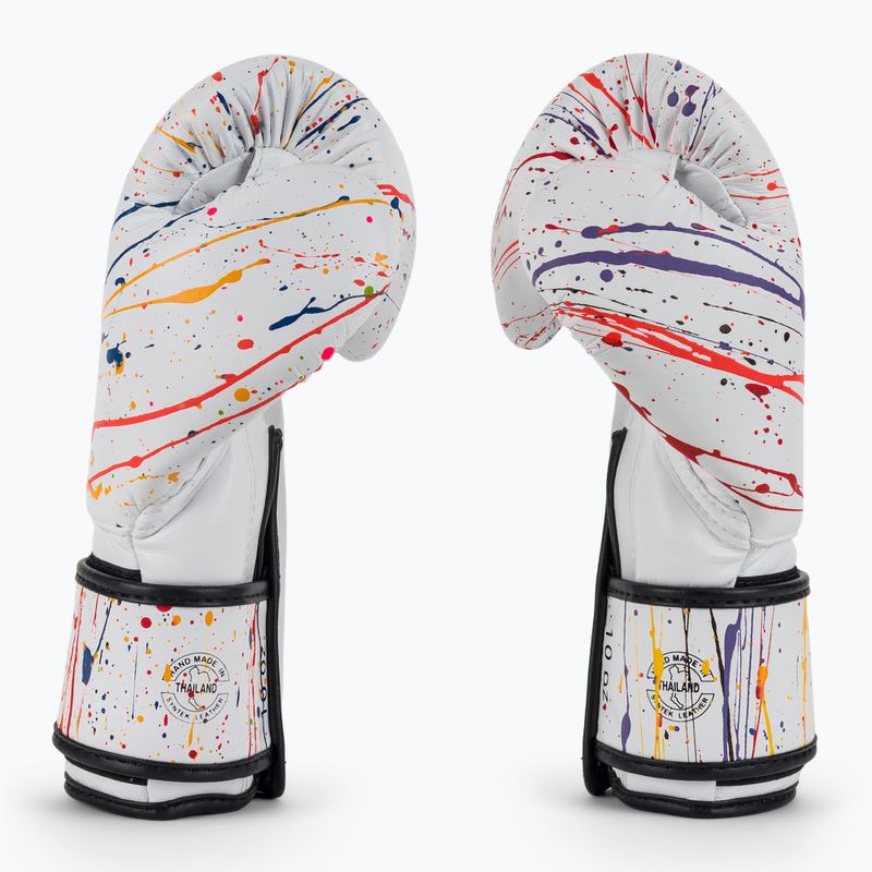 Bokso pirštinės Fairtex Microfiber Art Collections Painter white 4