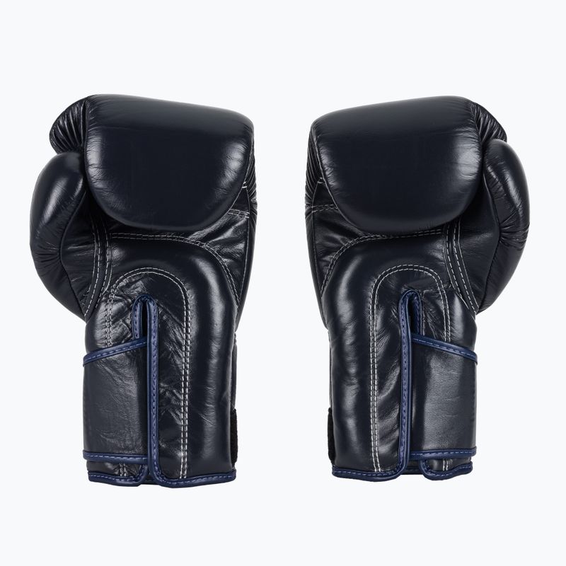 Fairtex stilingos kampuotos bokso pirštinės su užrakintu nykščiu mėlynos spalvos 3