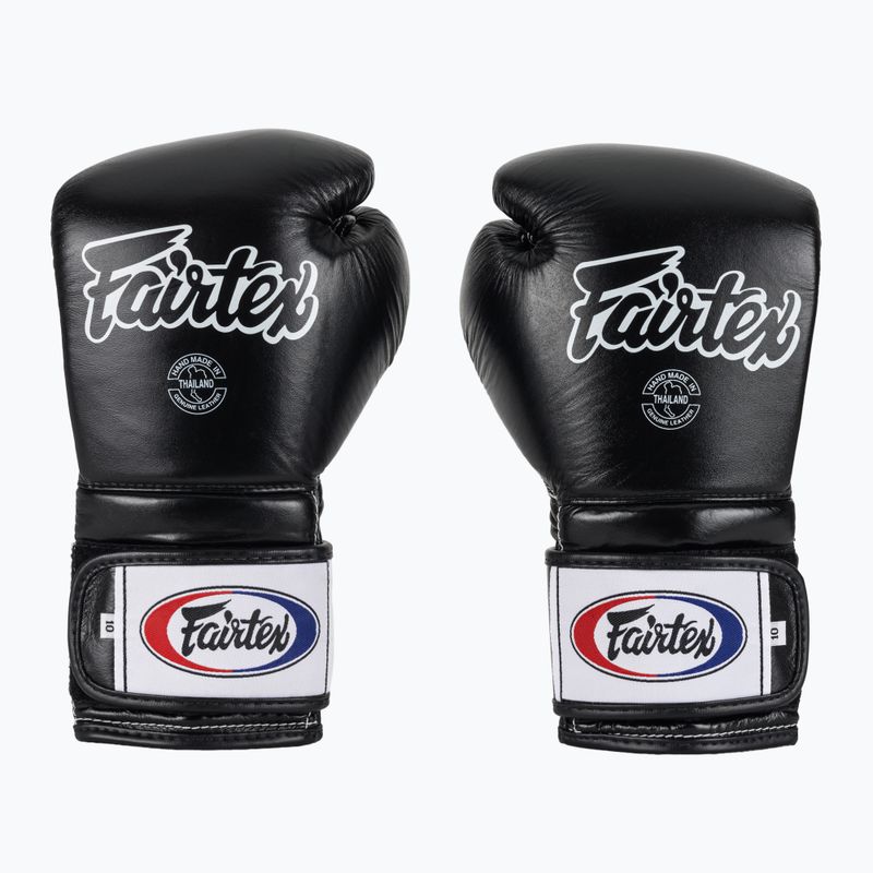 Bokso pirštinės Fairtex Heavy Hitter's Mexican Style black 2