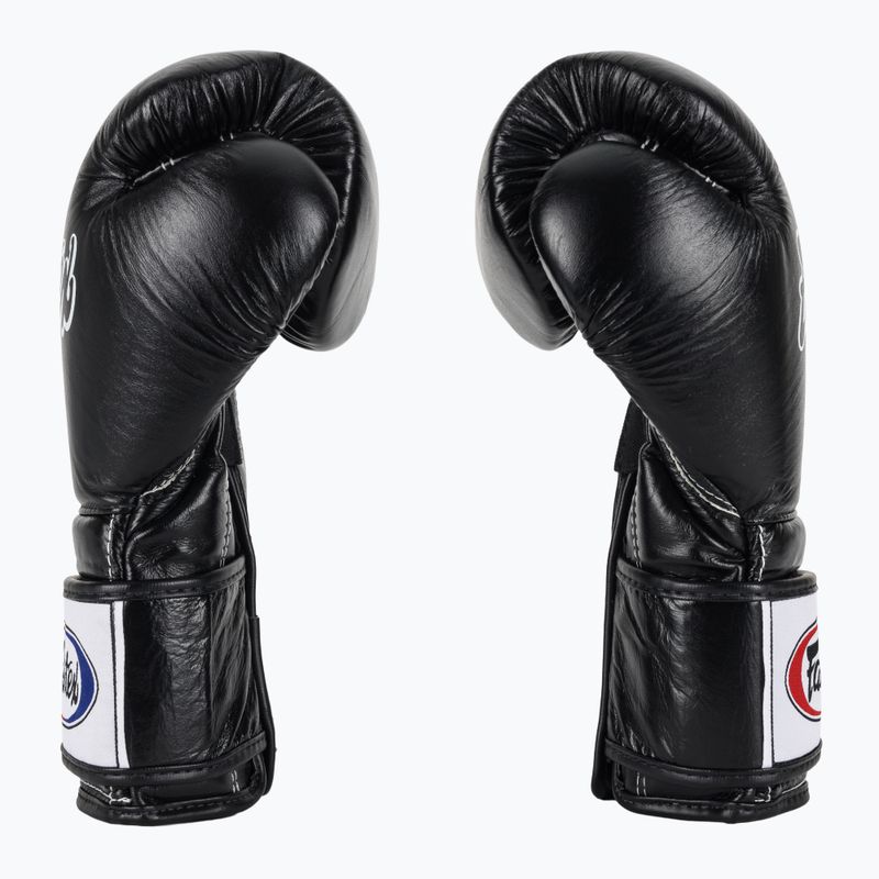 Bokso pirštinės Fairtex Heavy Hitter's Mexican Style black 4