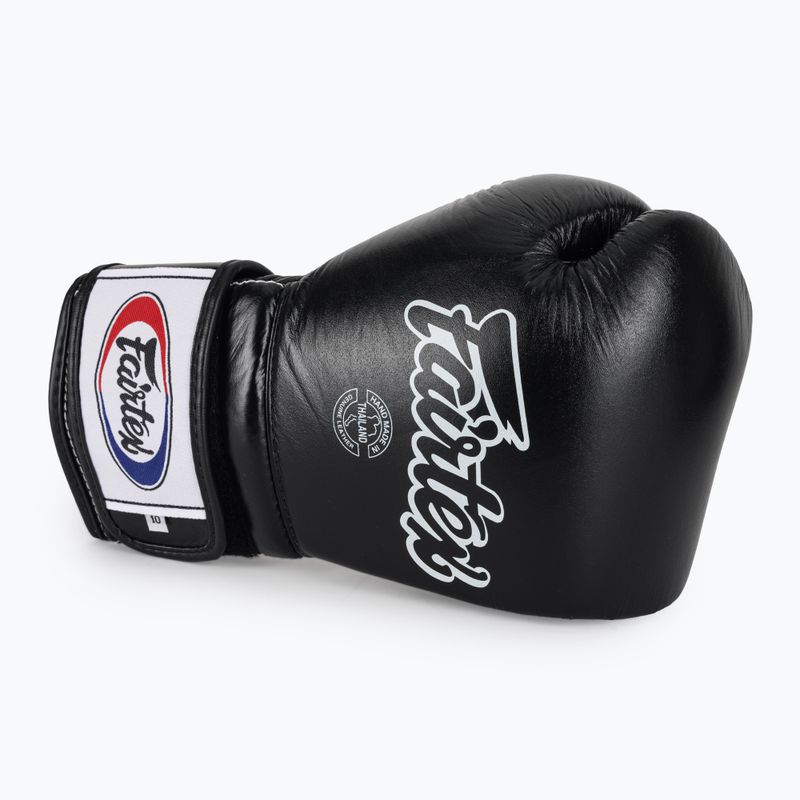 Bokso pirštinės Fairtex Heavy Hitter's Mexican Style black 5