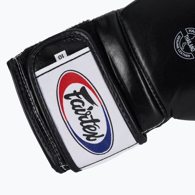 Bokso pirštinės Fairtex Heavy Hitter's Mexican Style black 6