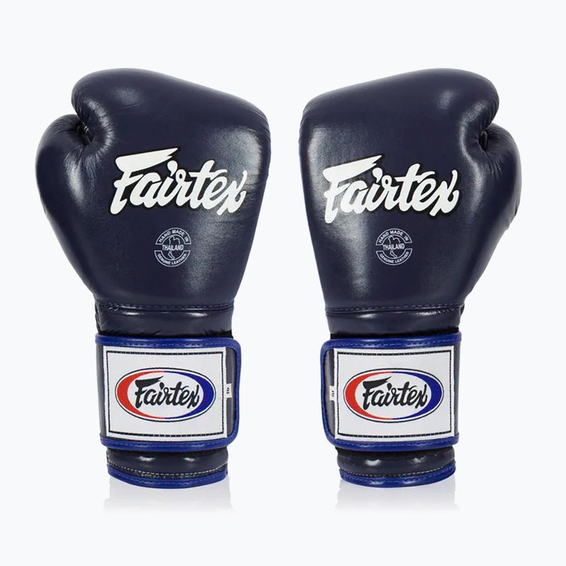 Bokso pirštinės Fairtex Heavy Hitter's Mexican Style blue 7