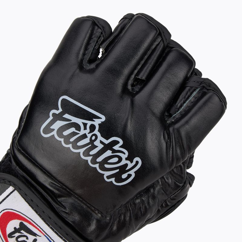 Pirštinės MMA Fairtex "Open Thumb Loop" black 5