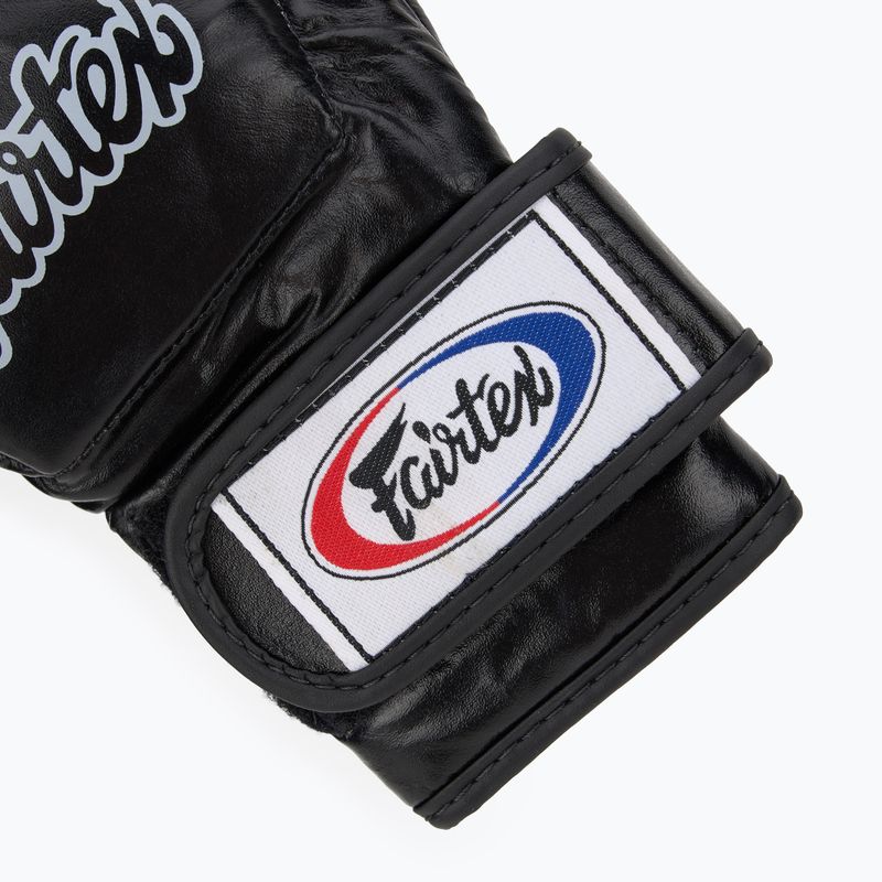Pirštinės MMA Fairtex "Open Thumb Loop" black 6