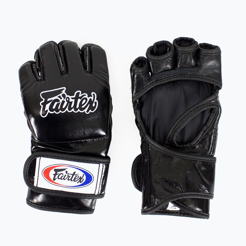 Pirštinės MMA Fairtex "Open Thumb Loop" black