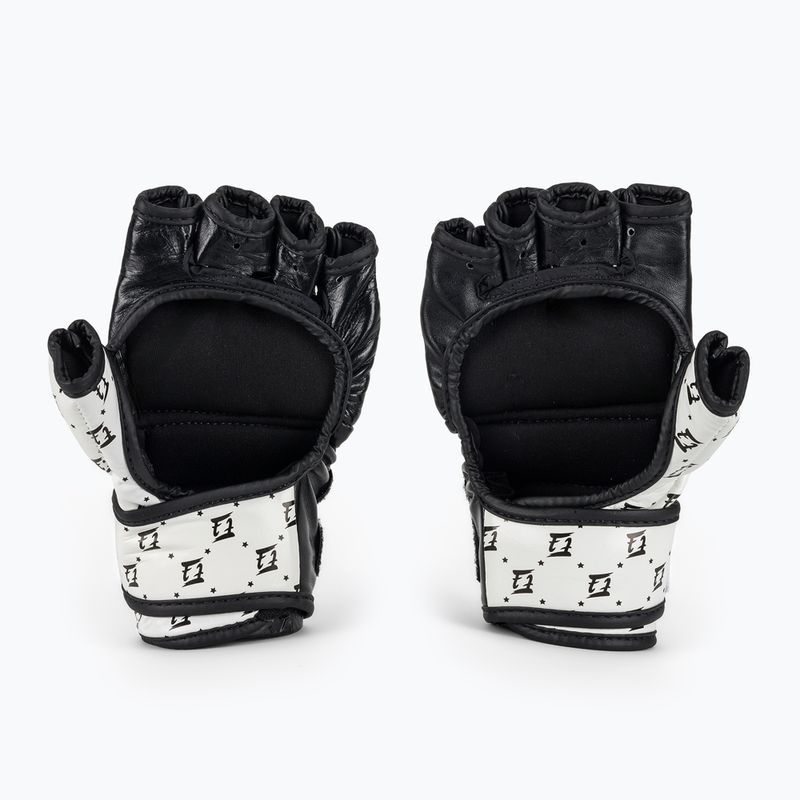 Fairtex Super Sparring graplingo pirštinės baltos/juodos spalvos 3
