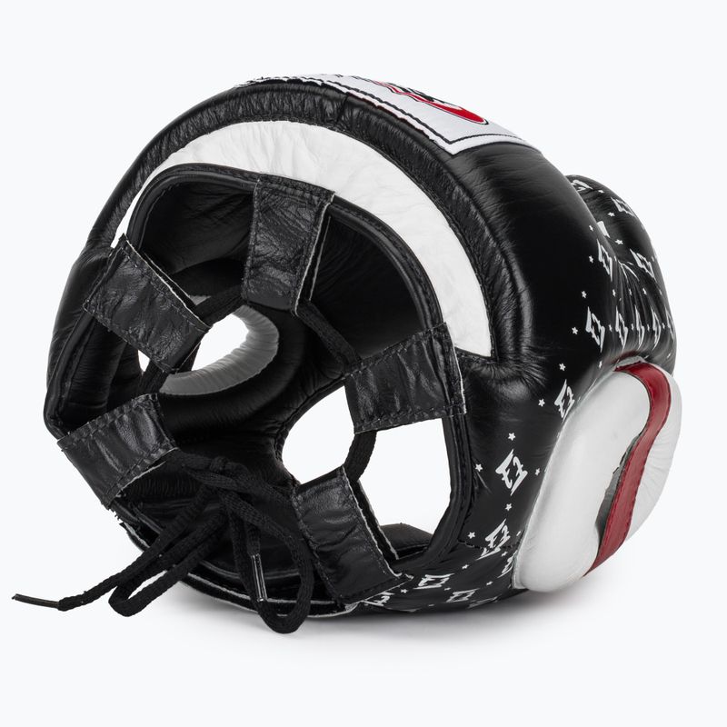 Bokso šalmas Fairtex Super Sparring black/white 6