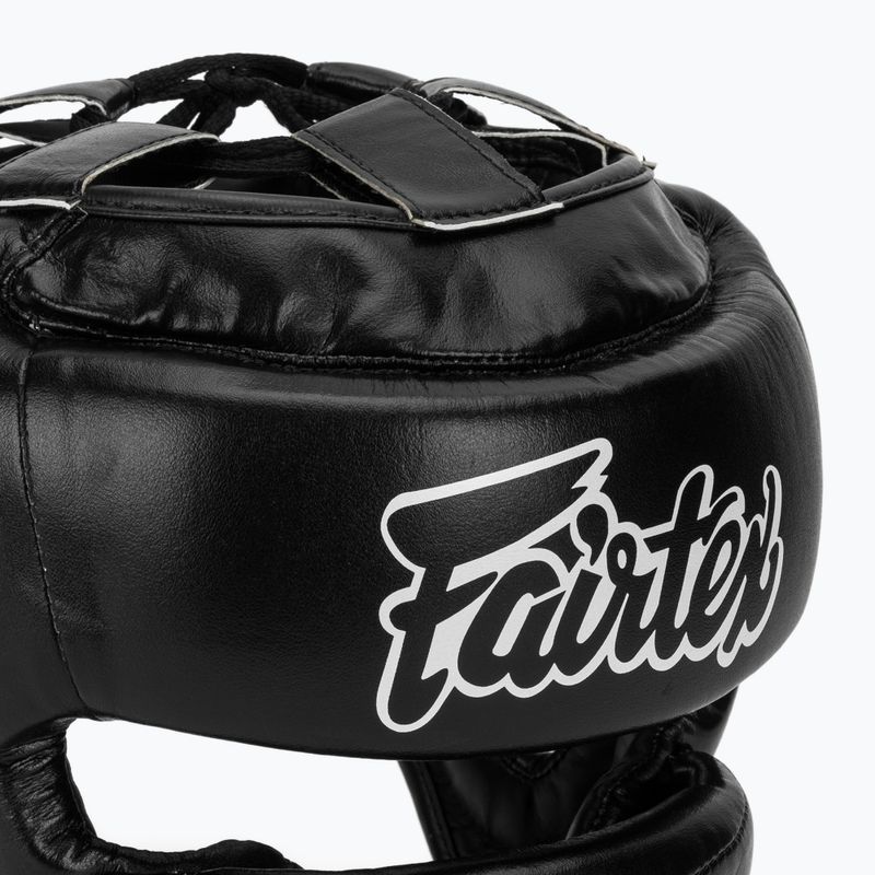 Bokso šalmas Fairtex Full Face Protector black 4