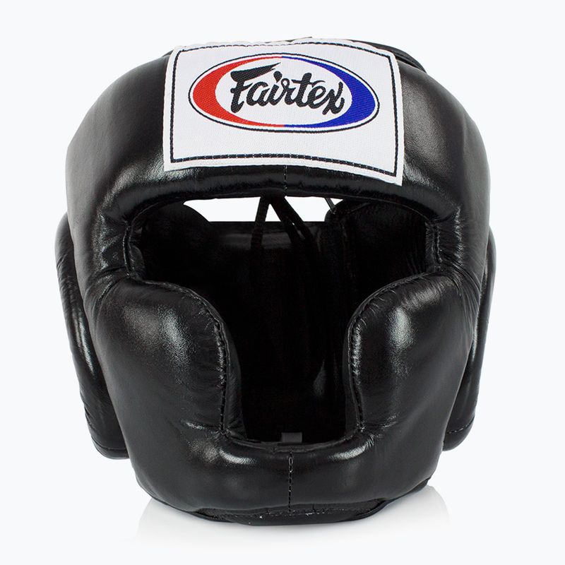 Bokso šalmas Fairtex Full Coverage Style black