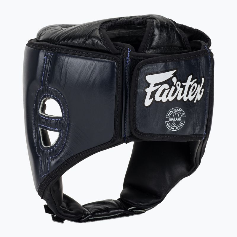 Apsauginis šalmas Fairtex Muay Thai & Kickboxing Competition blue 3