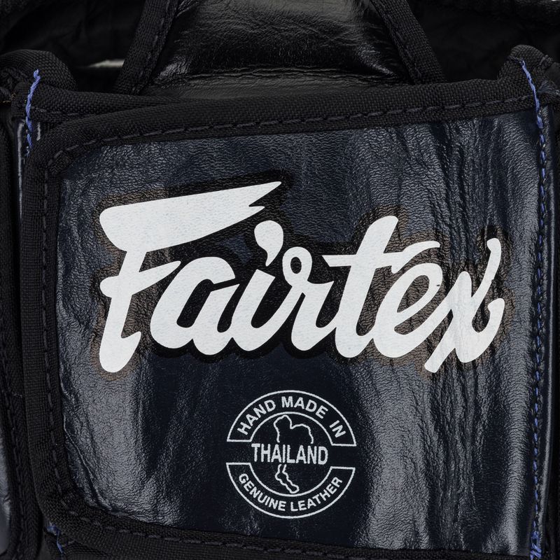 Apsauginis šalmas Fairtex Muay Thai & Kickboxing Competition blue 5