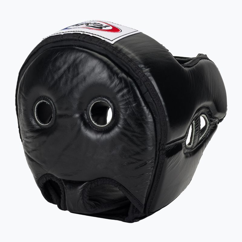 Apsauginis šalmas Fairtex Muay Thai & Kickboxing Competition black 6