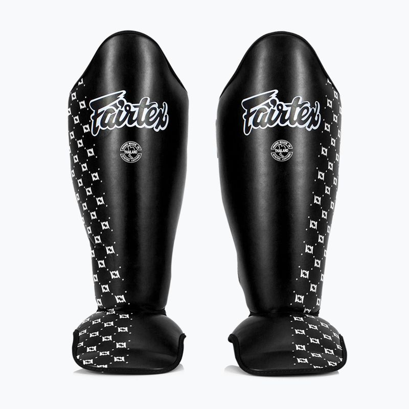 "Fairtex" varžybų blauzdų kilimėliai juodi