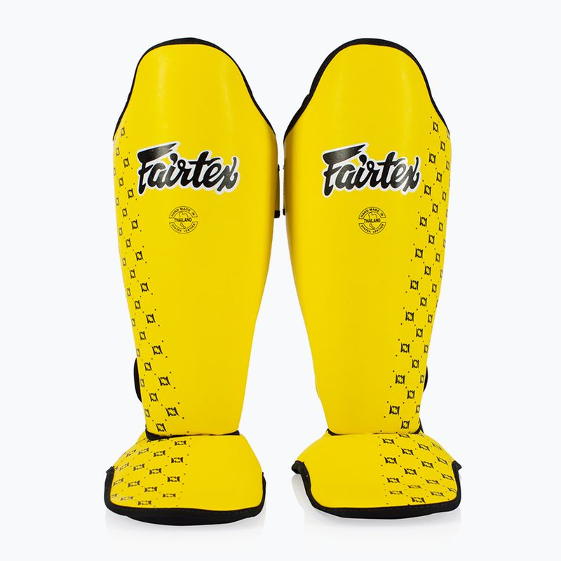 Fairtex varžybų blauzdų kilimėliai geltoni
