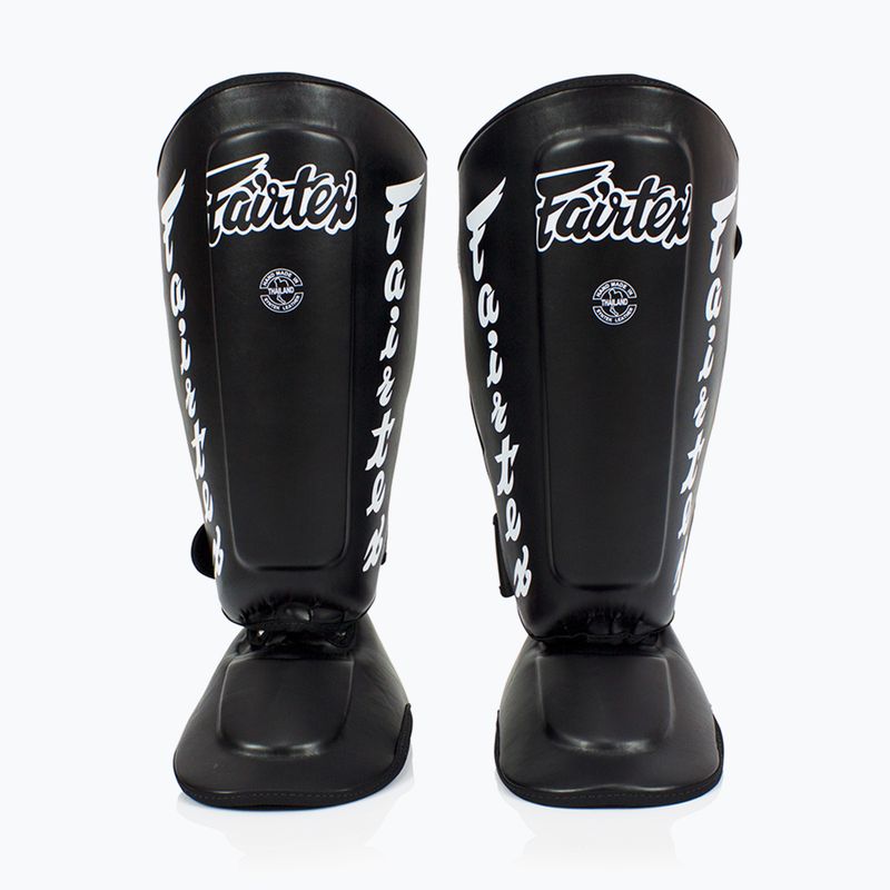 "Fairtex" nuimamos blauzdų apsaugos, dar žinomos kaip blauzdikaulių apsaugos. "Twister" juoda