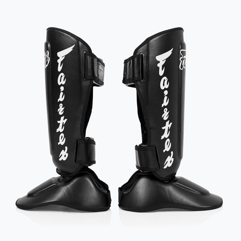 "Fairtex" nuimamos blauzdų apsaugos, dar žinomos kaip blauzdikaulių apsaugos. "Twister" juoda 3