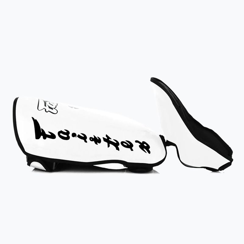 Blauzdų apsaugos Fairtex Detachable In-Step Shin Pads A.K.A. "Twister" white 2
