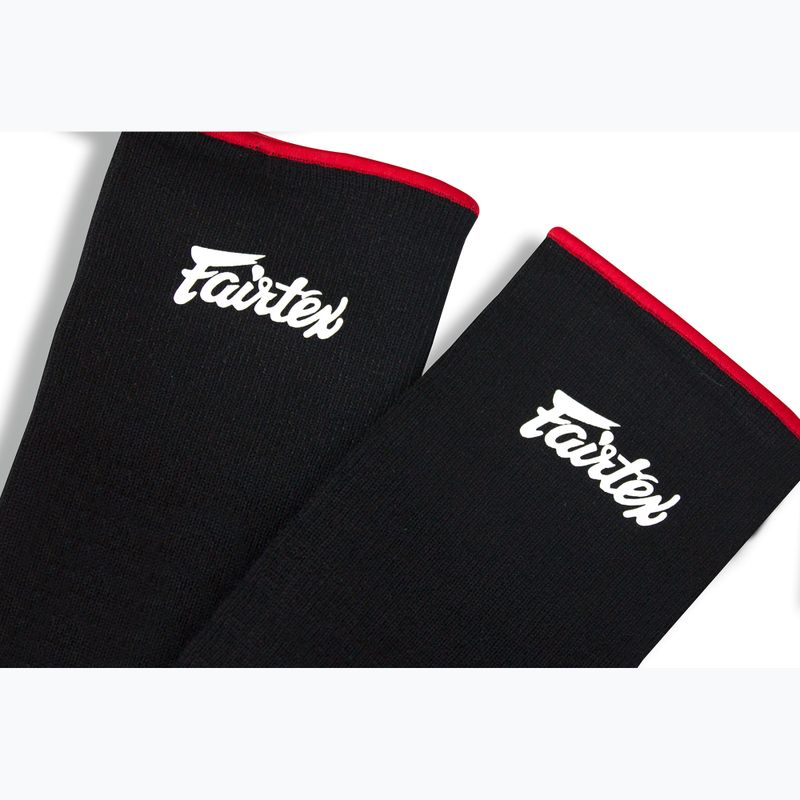 "Fairtex Ankle Support" juodos/raudonos čiurnos apsaugos 2