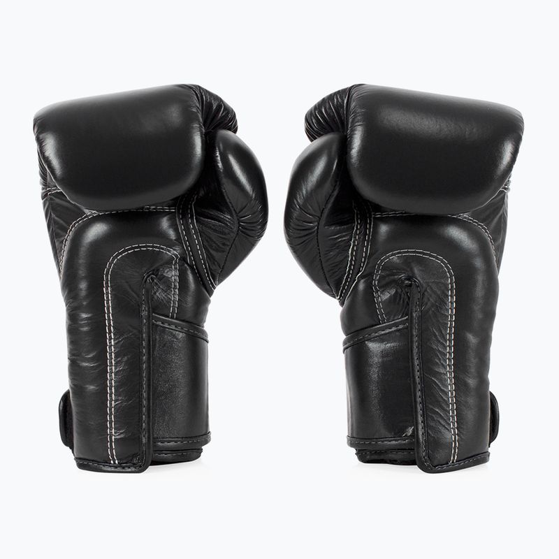 "Fairtex" stilingos kampuotos bokso pirštinės su užfiksuotu nykščiu juodos spalvos 2