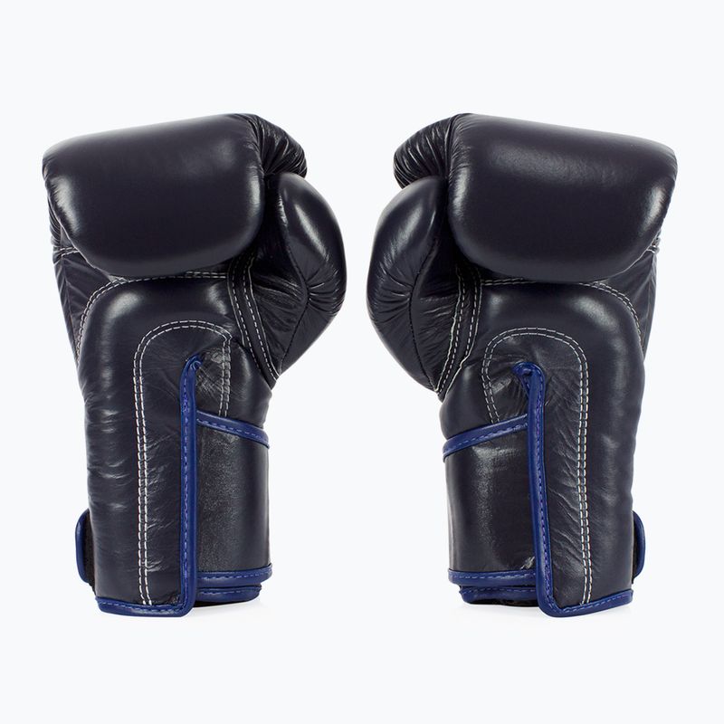 "Fairtex" stilingos kampuotos bokso pirštinės su užrakintu nykščiu mėlynos spalvos 2