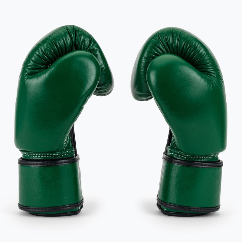 Bokso pirštinės Fairtex Real Leather Boxing green 4