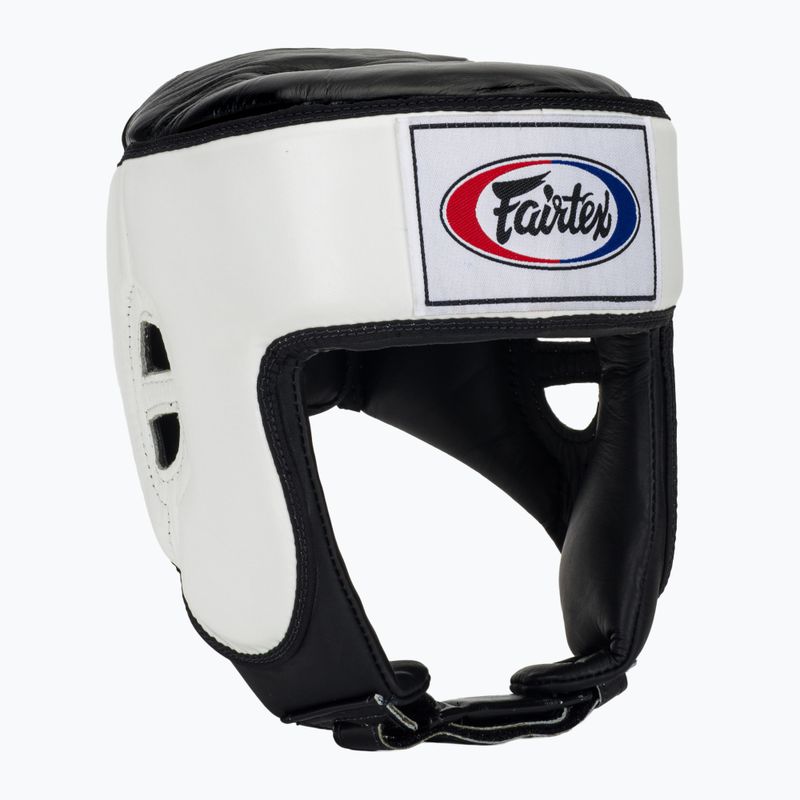 Bokso šalmas Fairtex Muay Thai & Kickboxing Competition white