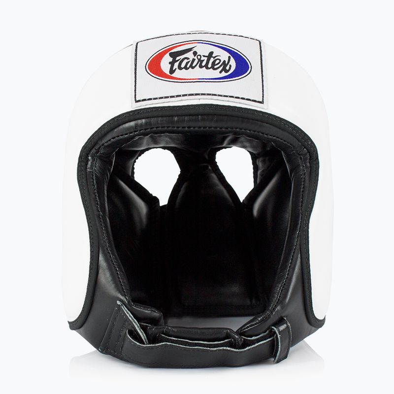Bokso šalmas Fairtex Muay Thai & Kickboxing Competition white 2