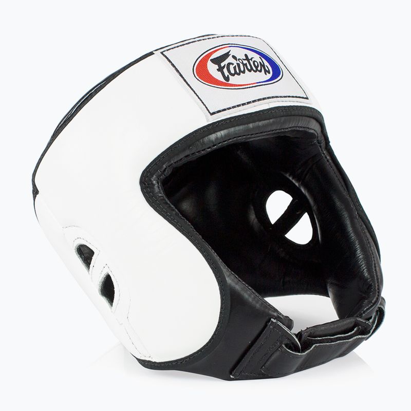 Bokso šalmas Fairtex Muay Thai & Kickboxing Competition white