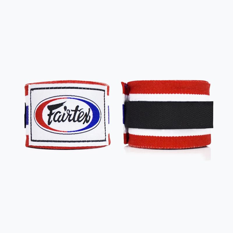 Bokso tvarsčiai Fairtex Handwraps 300 cm red