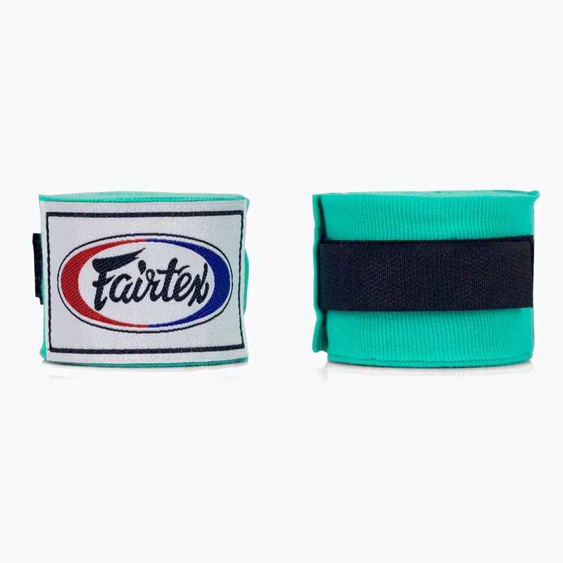 Bokso raiščiai Fairtex Handwraps 300 cm mint