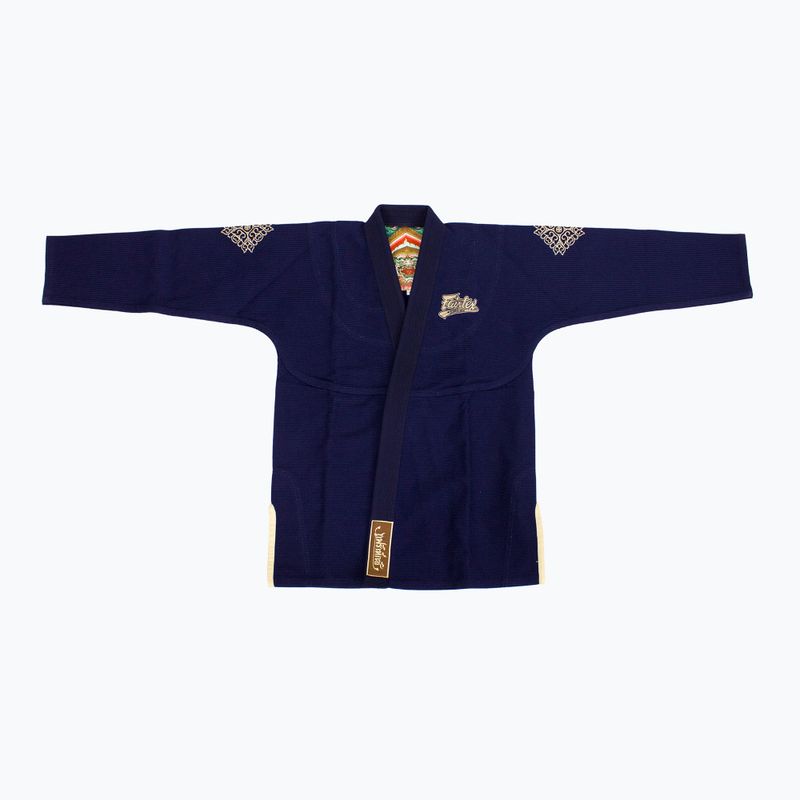 Brazilišo džiu-džitsu GI Fairtex "Matchanu" navy blue 2