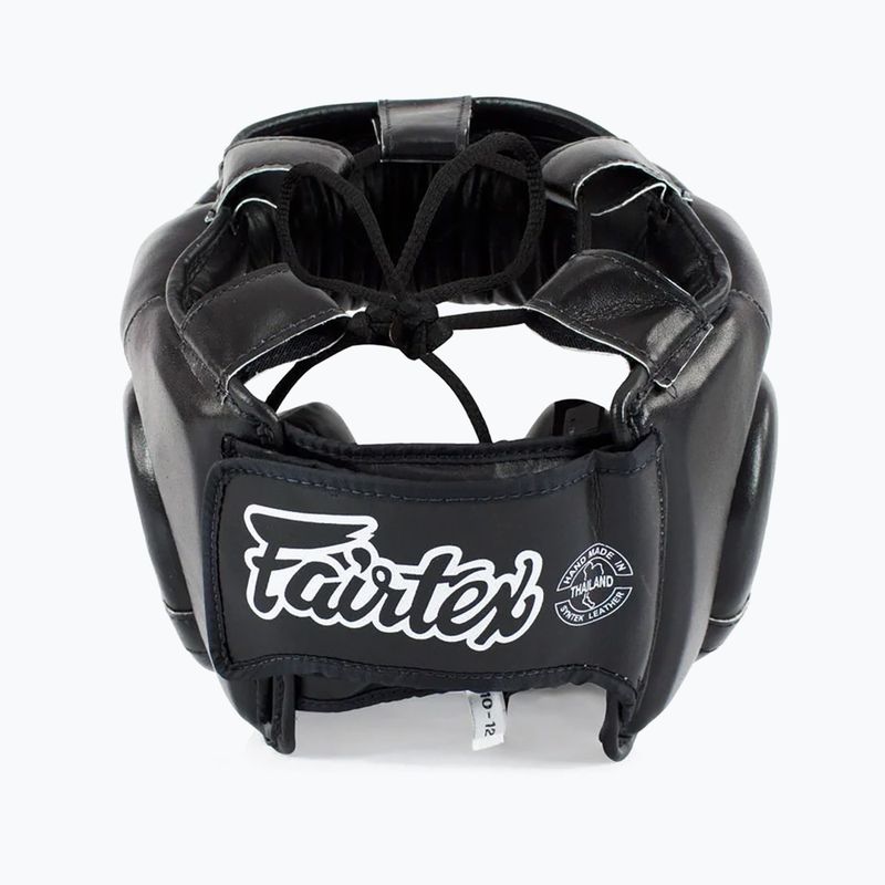 Vaikiškas bokso šalmas Fairtex Headguard for Kids black 3