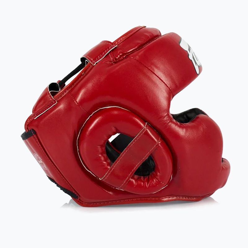 Vaikiškas bokso šalmas Fairtex Headguard for Kids red 4