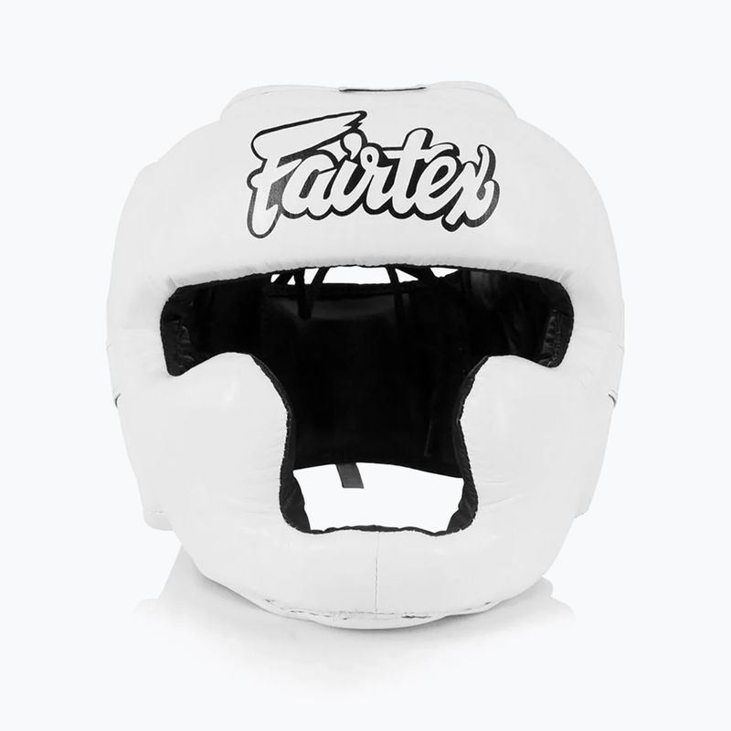 Vaikiškas bokso šalmas Fairtex Headguard for Kids white 2