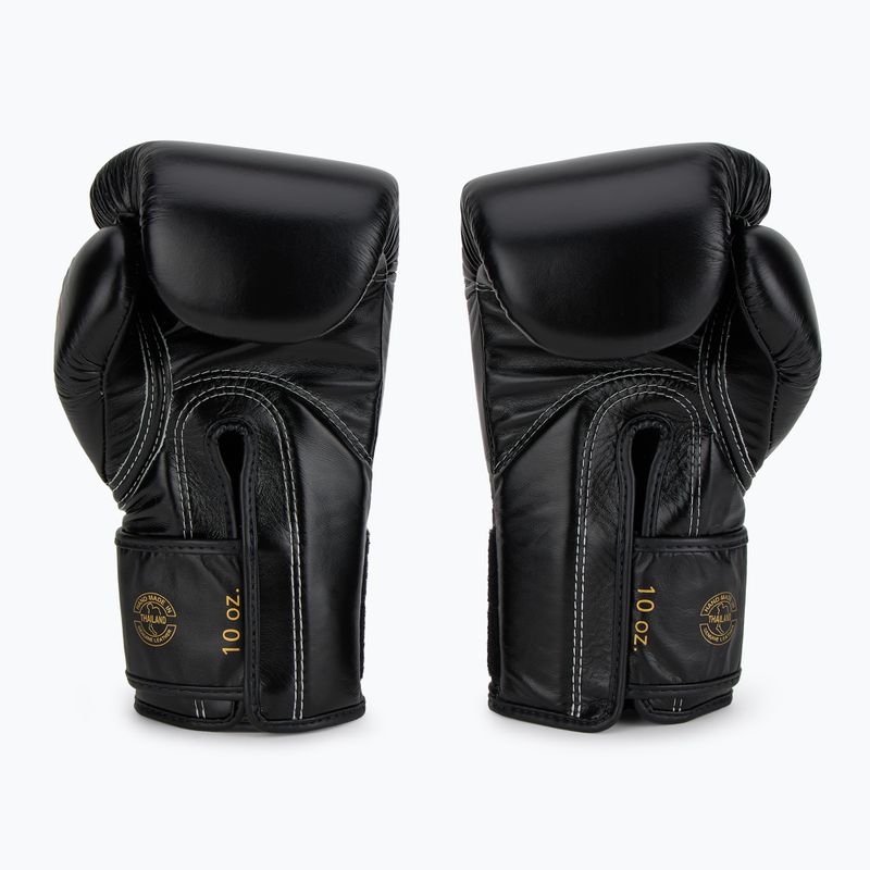 Bokso pirštinės Fairtex Glory Competition Lace Velcro black 3