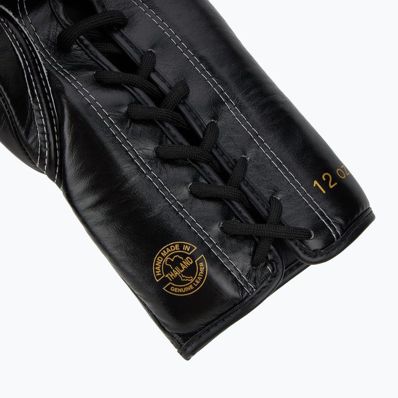 Bokso pirštinės Fairtex Glory Competition Lace Up black 6
